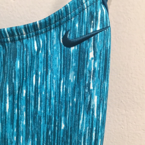 One-Piece Nike Blue Swimsuit - Picture 4 of 5